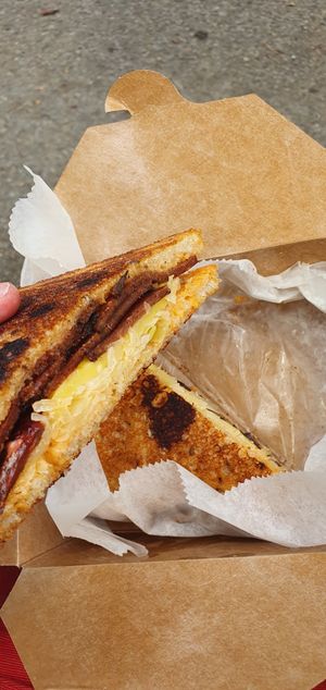  at A. T. M. Vegan Deli in Brooklyn