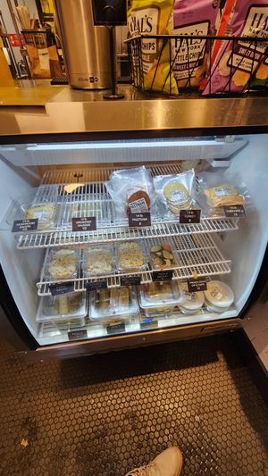  at A. T. M. Vegan Deli in Brooklyn