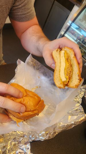  at A. T. M. Vegan Deli in Brooklyn