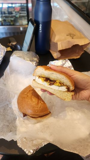  at A. T. M. Vegan Deli in Brooklyn