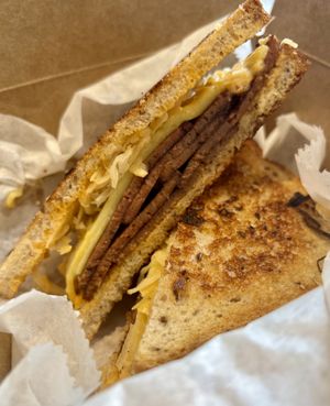 RBN  at A. T. M. Vegan Deli in Brooklyn