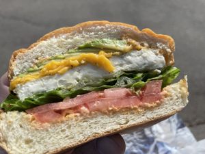   at A. T. M. Vegan Deli in Brooklyn