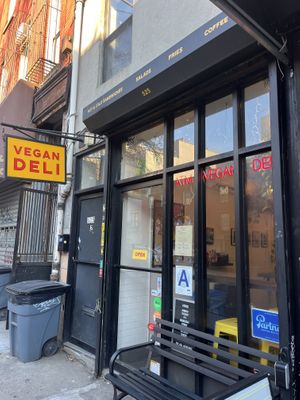   at A. T. M. Vegan Deli in Brooklyn