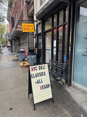   at A. T. M. Vegan Deli in Brooklyn