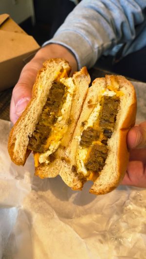  at A. T. M. Vegan Deli in Brooklyn