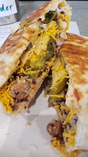 Crunch wrap(minus beyond) at The Boochyard @ Local Roots in Vista