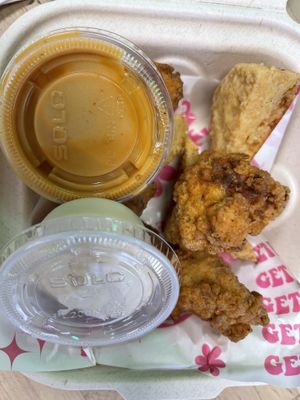 420 nuggies   at The Radical Beet in San Diego