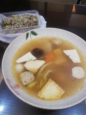 Veggie Soup at Water Drop Teahouse in Metro Manila