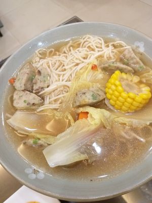 One soup. at Water Drop Teahouse in Metro Manila