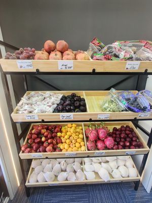 Fresh fruit at iJuice in Ulaanbaatar