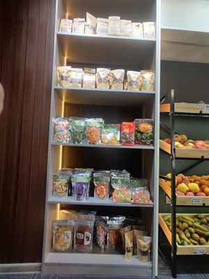 Dried fruit at iJuice in Ulaanbaatar