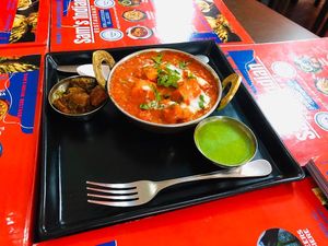 sam's Indian restaurant Kamala Phuket Thailand , serving the top-notch Indian vegetarian dishes. at Sam's Indian Restaurant in Phuket