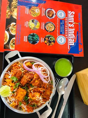 sam's Indian restaurant Kamala Phuket Thailand , serving the top-notch Indian vegetarian dishes. at Sam's Indian Restaurant in Phuket