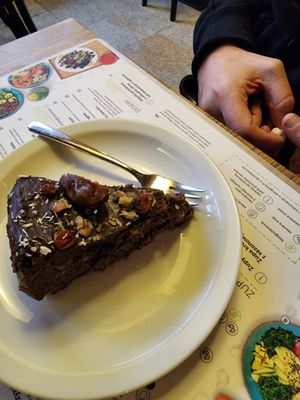 Pie (I forgot exactly what kind!) at Green Way - Food For Life in Sopot