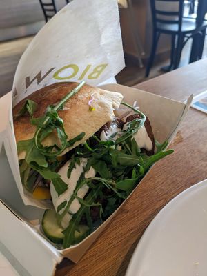 Pitta falafel at Green Way - Food For Life in Sopot