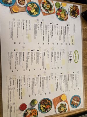 Menu at Green Way - Food For Life in Sopot