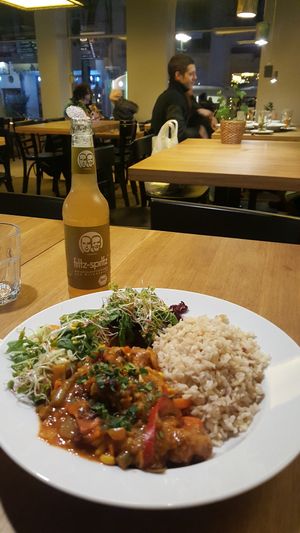 Mexican stew, does not taste mexican at all... at Green Way - Food For Life in Sopot