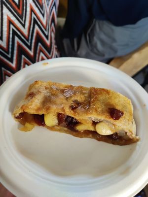 Strudel at Animo Cucina Naturale in Brescia