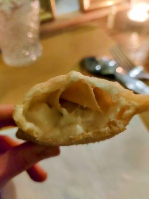 Calcioni at Animo Cucina Naturale in Brescia