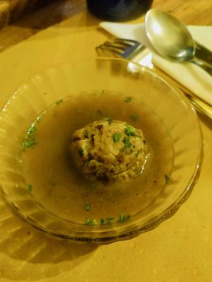 Canederlo at Animo Cucina Naturale in Brescia