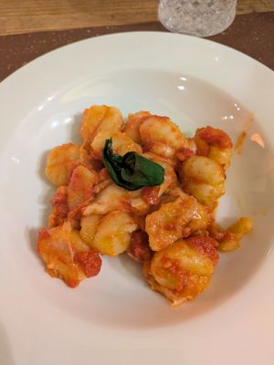 Gnocchi alla sorrentina at Animo Cucina Naturale in Brescia