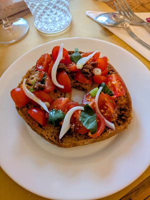 Frisella at Animo Cucina Naturale in Brescia