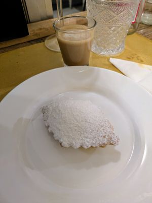 Pasticciotto at Animo Cucina Naturale in Brescia