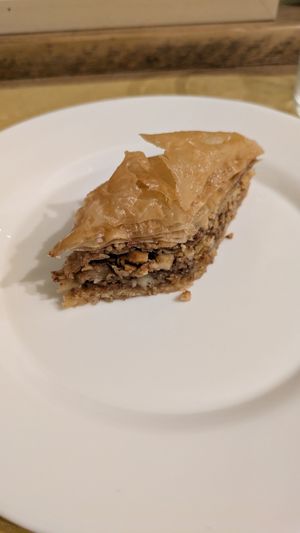 Baklava at Animo Cucina Naturale in Brescia
