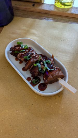 Yakitori at Animo Cucina Naturale in Brescia