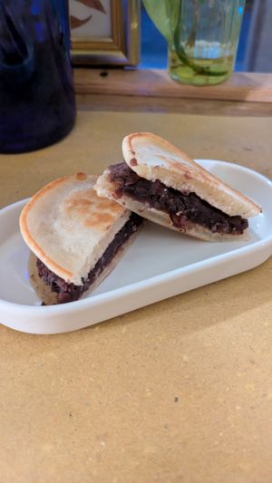 Dorayaki at Animo Cucina Naturale in Brescia