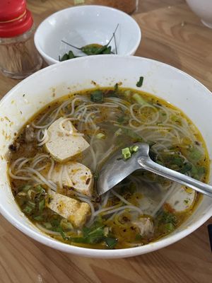 Bun hue chay  at Quán Chay Thiện Tâm in Nha Trang