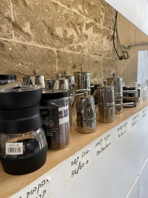 Products  at Akbar in Tel Aviv