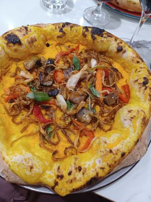 Pizza vegana di settembre at Biga in Milan