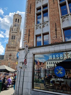 On the corner at WASBAR in Bruges