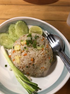 Kao pad  at Malakor Kitchen and Cafe - ร้านมะละกอ in Ayutthaya