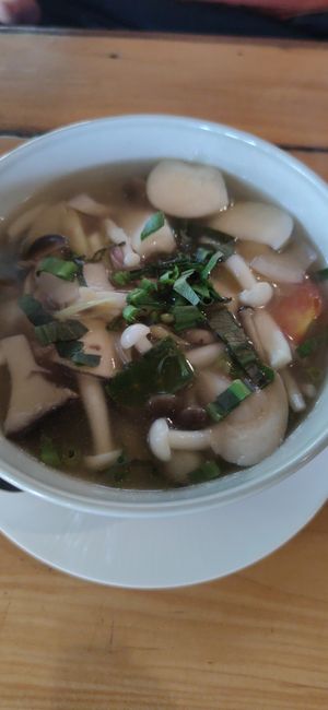 Tom Yum at Malakor Kitchen and Cafe - ร้านมะละกอ in Ayutthaya