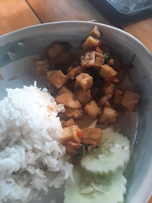 Mushrooms and Tofu at Malakor Kitchen and Cafe - ร้านมะละกอ in Ayutthaya