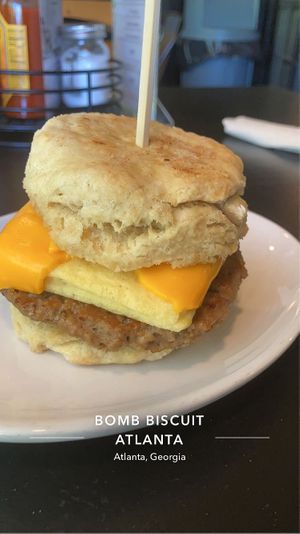   at Bomb Biscuits in Atlanta