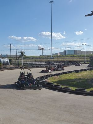 Go karts at REVL Social Club in Pflugerville