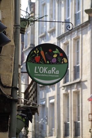 Logo at L'Okara in Caen