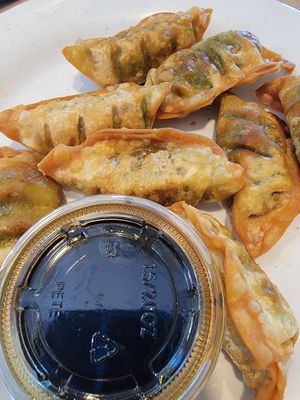 Veggie dumplings at Bo Asian Bistro in Round Rock