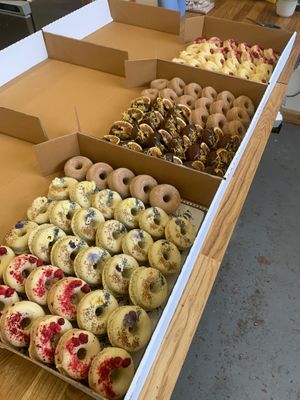 Catering available both sweet and savoury  at Zola's Bakery in Galashiels