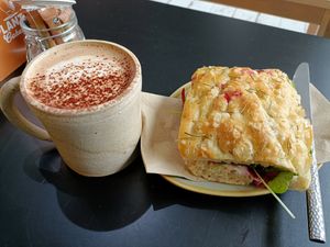  at Zola's Bakery in Galashiels