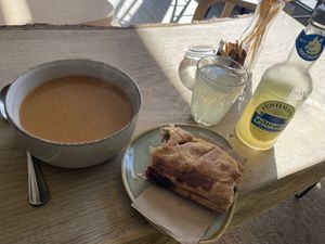   at Zola's Bakery in Galashiels