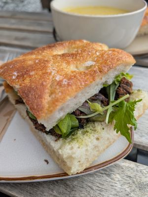  at Zola's Bakery in Galashiels