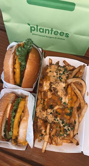 the food  at Plantees in Orlando