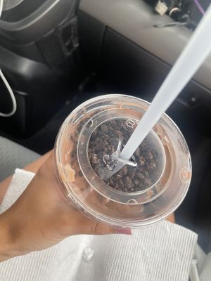 Chocolate oreo milkshake   at Plantees in Orlando