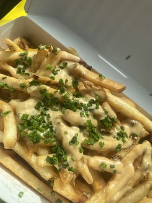 Cheeze Fries- DELICIOUS   at Plantees in Orlando