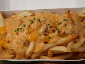 Loaded fries at Plantees in Orlando