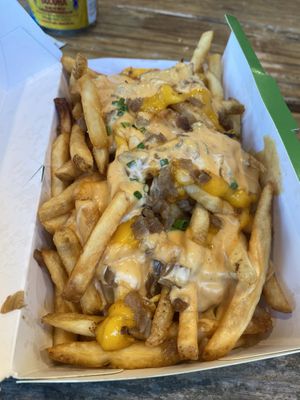 Loaded fries   at Plantees in Orlando